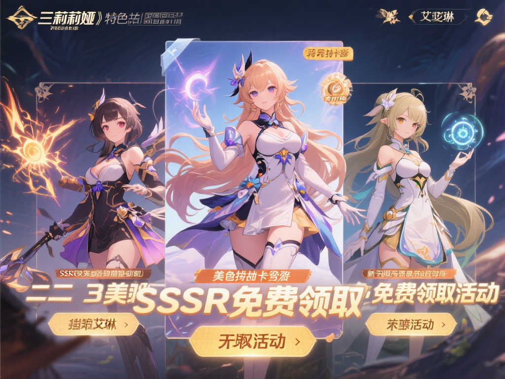 《胜利女神：新的希望》国服震撼上线：220抽豪礼不停，3大SSR美女免费入手！